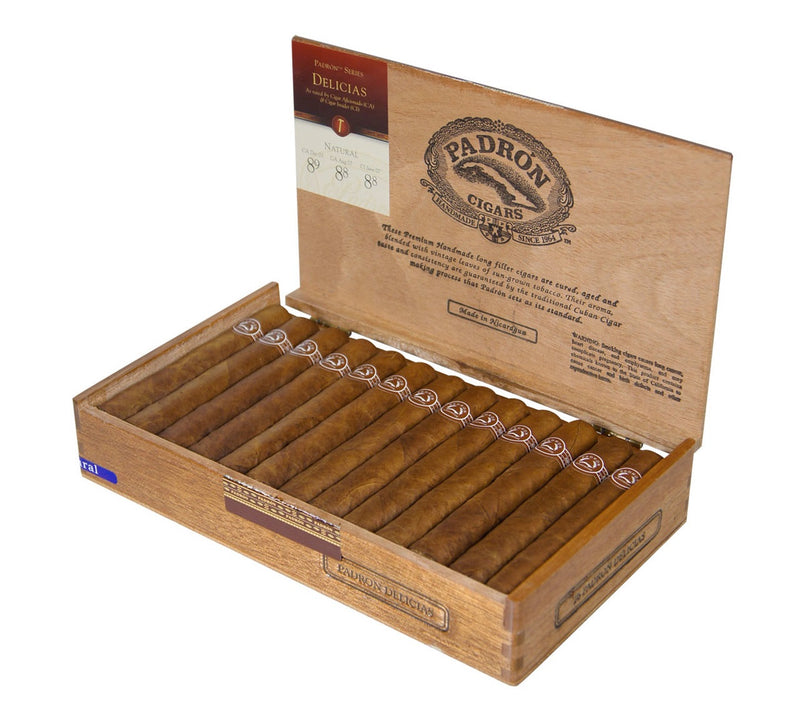 sorry, Padron Delicias Rothschild Natural 26ct Box image not available now!
