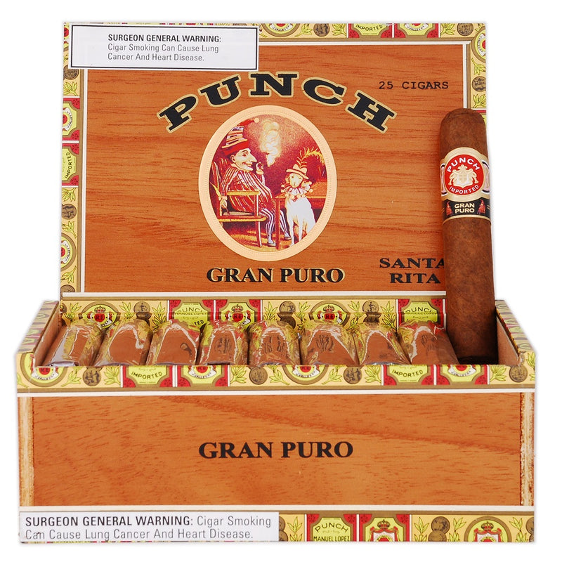 sorry, Punch Gran Puro Santa Rita Rothschild 25ct Box image not available now!