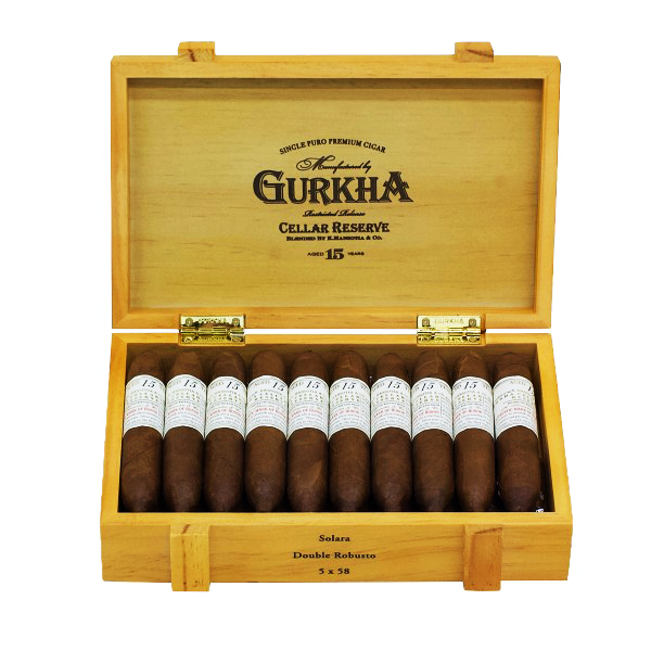 sorry, Gurkha Cellar Reserve 15 Year Solara Double Robusto 20ct Box image not available now!