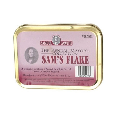 sorry, Samuel Gawith Sam's Flake 1.76oz Tin V image not available now!