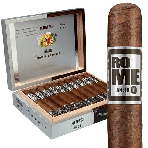 sorry, Romeo Y Julieta Romeo Anejo Toro 20ct Box image not available now!