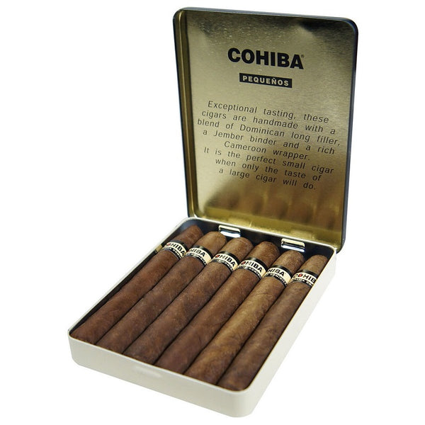 sorry, Cohiba Pequenos Cigarillo 6ct Tin image not available now!