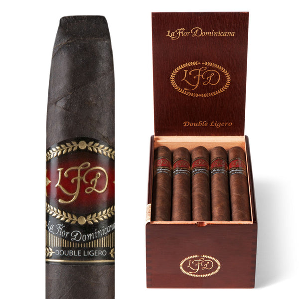sorry, La Flor Dominicana Double Ligero Chisel Maduro Torpedo 20ct Box image not available now!