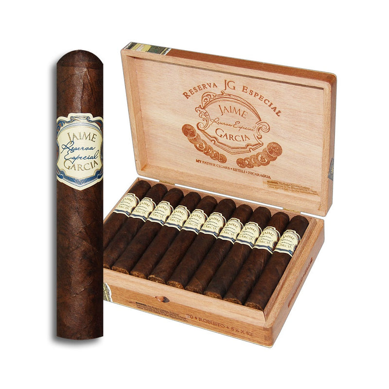 sorry, Jaime Garcia Reserva Especial Robusto 20ct Box image not available now!