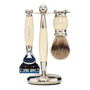 sorry, Truefitt&Hill Edwardian Collection Shaving Brush & Razor Fusion (5 Blades) set Faux Ivory image not available now!