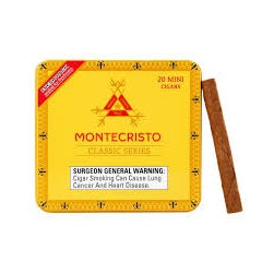 sorry, Montecristo Classic Mini Cigarillos Tin 20ct Box image not available now!