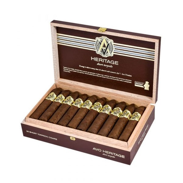 sorry, AVO Heritage Short Torpedo 20ct Box image not available now!