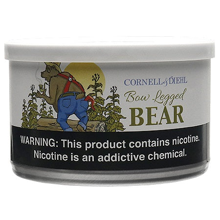 sorry, Cornell & Diehl Bow Legged Bear 2oz Tin L image not available now!