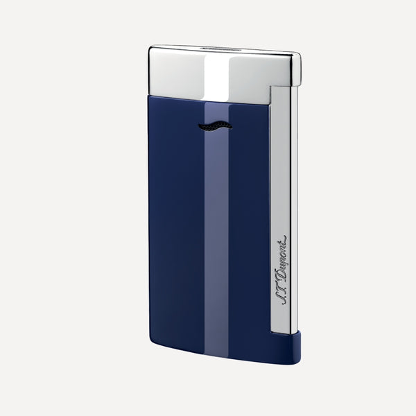 sorry, S.T. Dupont Slim 7 Lighter Chrome Finish Blue image not available now!