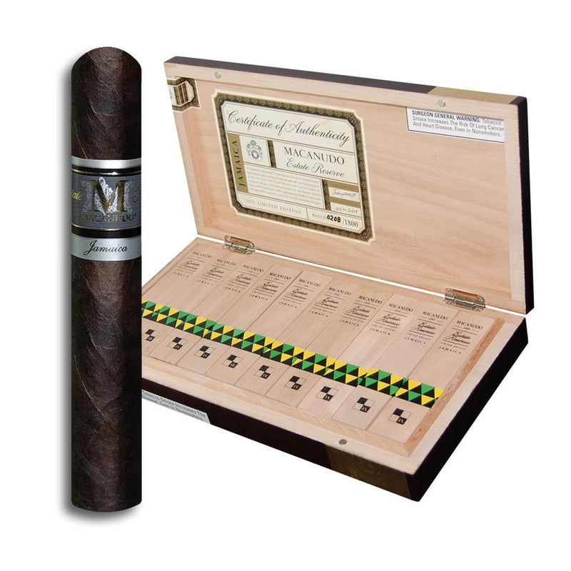 sorry, Macanudo Estate Reserve No. 9 Robusto 10ct Box image not available now!