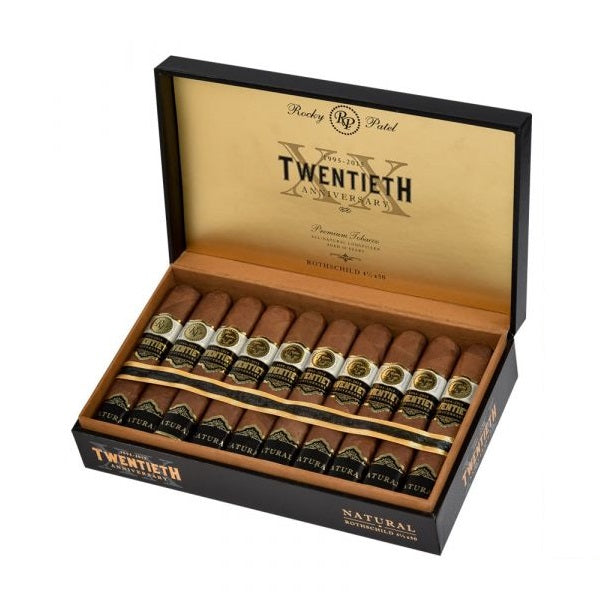 sorry, Rocky Patel 20th Anniversary Rothschild 20ct Box image not available now!