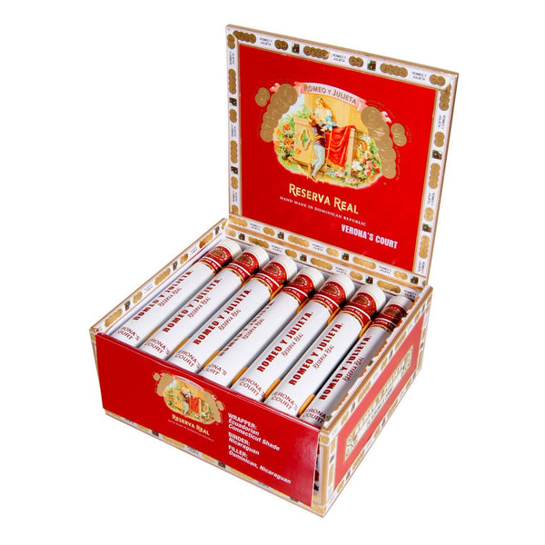 sorry, Romeo Y Julieta Reserva Real Verona's Court Corona Tube 20ct Box image not available now!