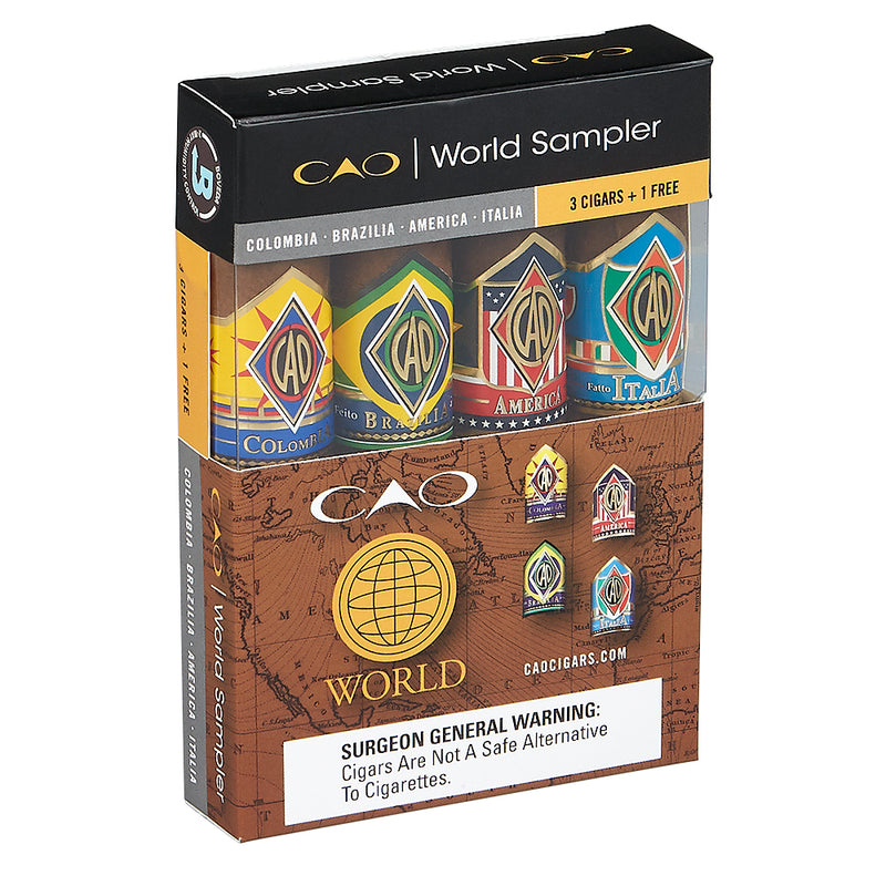 sorry, CAO World Sampler 4ct Pack image not available now!