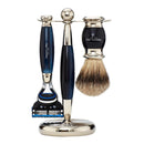 sorry, Truefitt&Hill Edwardian Collection Shaving Brush & Razor Fusion (5 Blades) set Blue Opal image not available now!