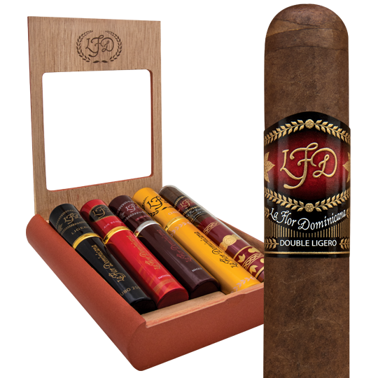 sorry, La Flor Dominicana Los Tubos Sampler 5ct Box image not available now!