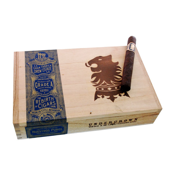 sorry, Liga Undercrown Maduro Corona Viva 25ct Box image not available now!