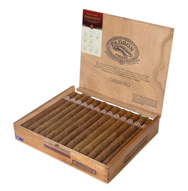 sorry, Padron Ambassador Lancero Natural 26ct Box image not available now!