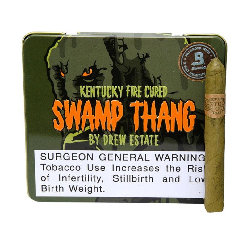 sorry, Kentucky Fire Cured Swamp Thang Cigarillo 10ct Tin image not available now!