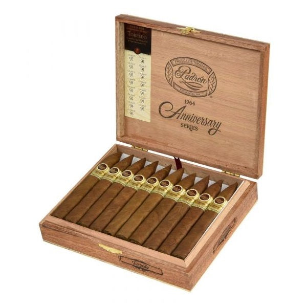 sorry, Padron 1964 Anniversary Torpedo Natural 20ct Box image not available now!
