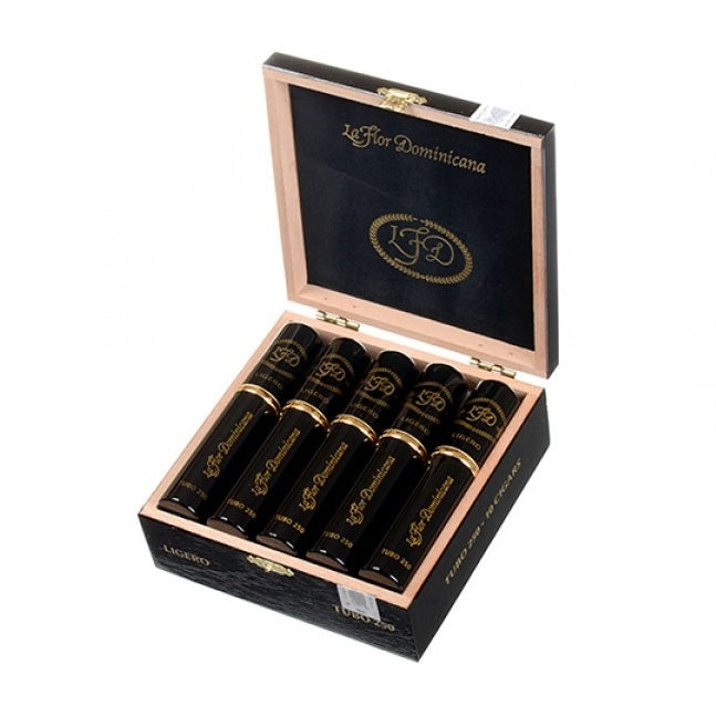 sorry, La Flor Dominicana Ligero L-250 Robusto Tubos 10ct Box image not available now!