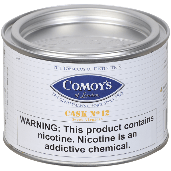 sorry, Comoy's of London Cask No. 12 3.5oz Tin A image not available now!