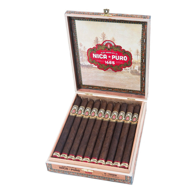 sorry, Alec Bradley Nica Puro H-Town Lancero 20ct Box image not available now!