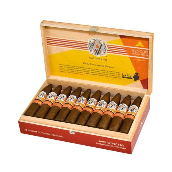 sorry, AVO Syncro Nicaragua Fogata Short Torpedo 20ct Box image not available now!