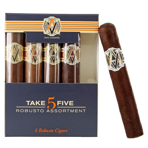 sorry, AVO Take 5 Robusto Sampler 5ct Pack image not available now!